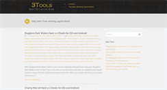 Desktop Screenshot of 3tools.org